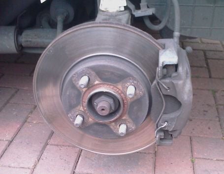 Changing brake discs on ford mondeo #7