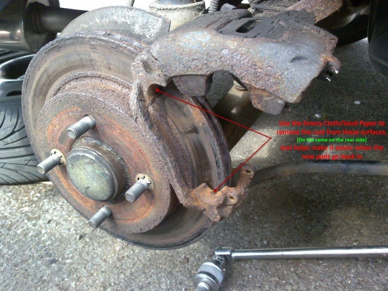 Ford mondeo rear brake caliper #9